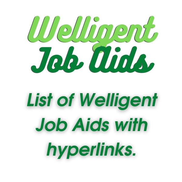 Welligent desc job aid